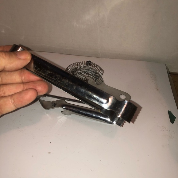 Stainless Steel Bar Tool Set - man cave , cocktail bar or picnic table. Used - Picture 4 of 10